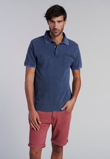 POLERA POLO HAWAI NAVY - 1
