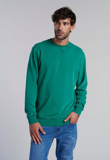 POLERON CREW NECK ANAHEIM GREEN - 1