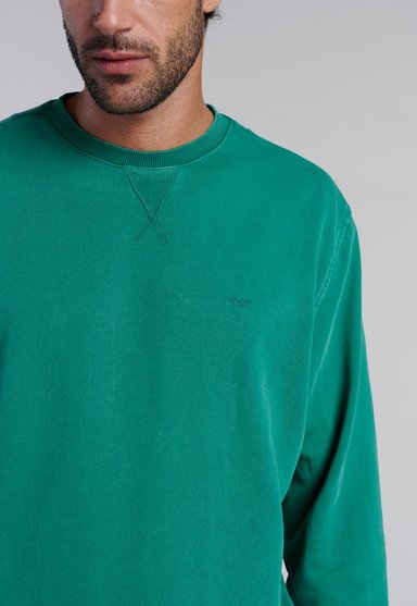 POLERON CREW NECK ANAHEIM GREEN - 3
