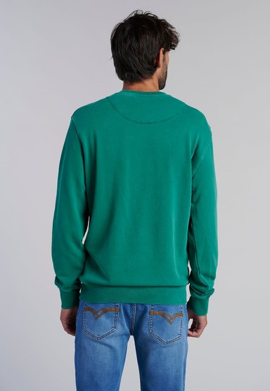 POLERON CREW NECK ANAHEIM GREEN - 4