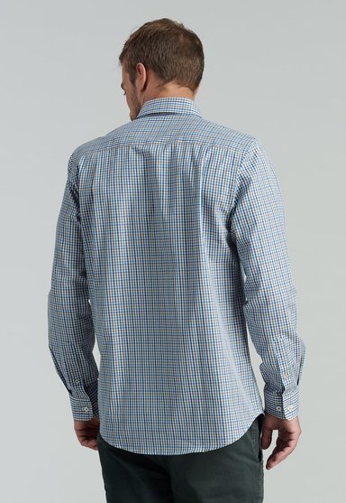 CAMISA ALGODÓN HOMBRE FEROUCH AMARILLO ORLANDO FR MUSTARD - 4