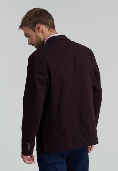 BLAZER ALGODÓN HOMBRE FEROUCH ROJO STANFORD F SMART CASUAL MERLOT - 4