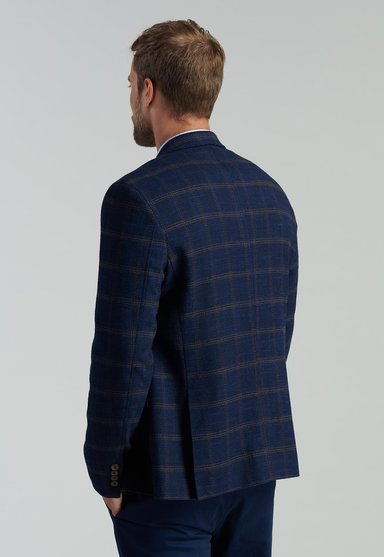 BLAZER HOMBRE FEROUCH AZUL MARINO BOISE SMART CASUAL NAVY - 4