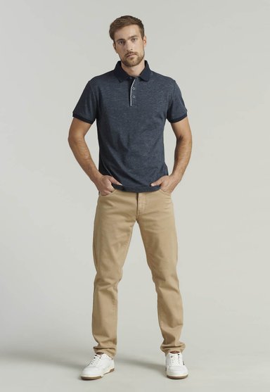 POLERA HOMBRE FEROUCH AZUL CLEVELAND FR MARINE - 2