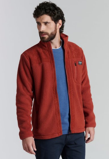 POLERÓN HOMBRE FEROUCH ROJO MISSOURI FJS BRICK - 1