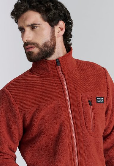 POLERÓN HOMBRE FEROUCH ROJO MISSOURI FJS BRICK - 3