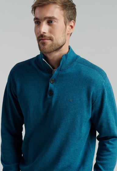 SWEATER ALGODÓN HOMBRE FEROUCH VERDE BRISTOL F BUSINESS DK RIVER - 3