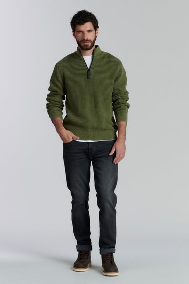 SWEATER ALGODÓN HOMBRE FEROUCH VERDE OHIO FJS MILITARY - 2