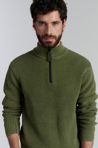 SWEATER ALGODÓN HOMBRE FEROUCH VERDE OHIO FJS MILITARY - 5