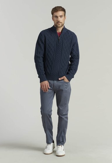 SWEATER HOMBRE FEROUCH AZUL CAMBRIDGE FR MARINE - 2