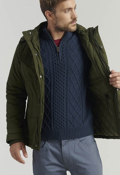 SWEATER HOMBRE FEROUCH AZUL CAMBRIDGE FR MARINE - 5