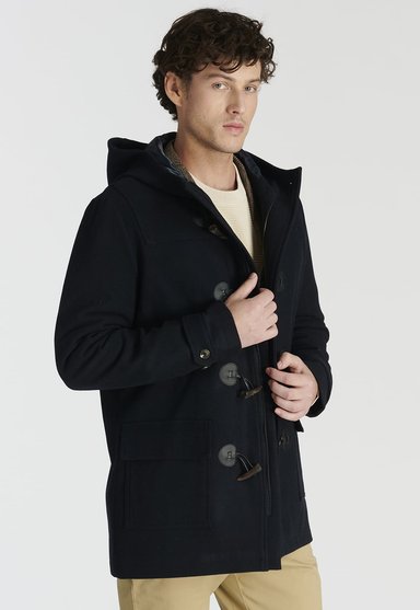 ABRIGO HOMBRE NEW MAN AZUL MONTGOMERY HERITAGE NAVY - 1