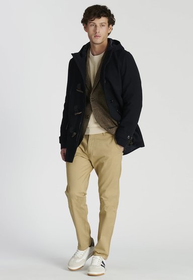 ABRIGO HOMBRE NEW MAN AZUL MONTGOMERY HERITAGE NAVY - 2