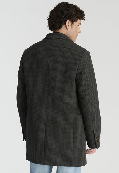 ABRIGO HOMBRE NEW MAN GRIS POITIERS AVANT-GARDE - 4