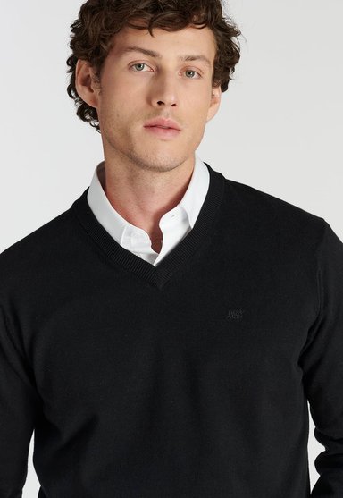 SWEATER HOMBRE NEW MAN NEGRO MERIDA HERITAGE BLACK - 3