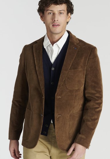 CÁRDIGAN HOMBRE NEW MAN AZUL MARINO BOIRO HERITAGE NAVY - 5