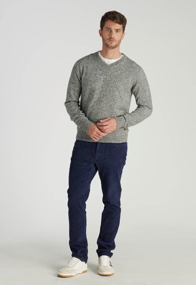 SWETER SEBASTIAN AVANT-GARDE DK GREY MELANGE - 2
