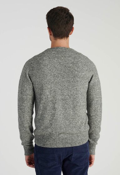 SWETER SEBASTIAN AVANT-GARDE DK GREY MELANGE - 4