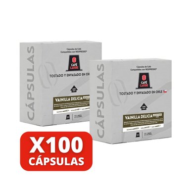 CAFE VAINILLA DELICIA - 100 CAPSULAS NESPRESSO COMPATIBLES - 3