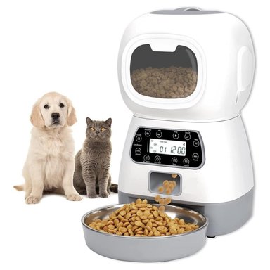 DISPENSADOR PERROS ALIMENTO AUTOMATICO PROGRAMABLE - 1