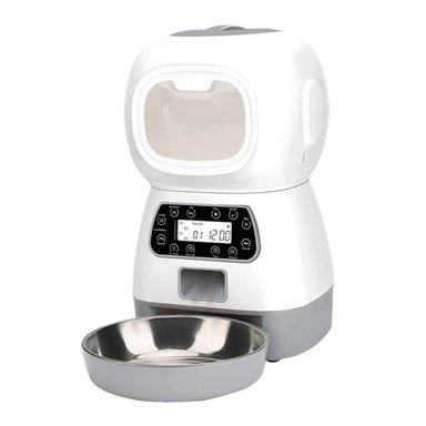 DISPENSADOR PERROS ALIMENTO AUTOMATICO PROGRAMABLE - 2