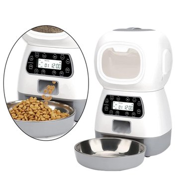DISPENSADOR PERROS ALIMENTO AUTOMATICO PROGRAMABLE - 3