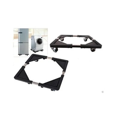 SOPORTE MULTIFUNCIONAL NEVERA LAVADORA AJUSTABLE | Negro - 1