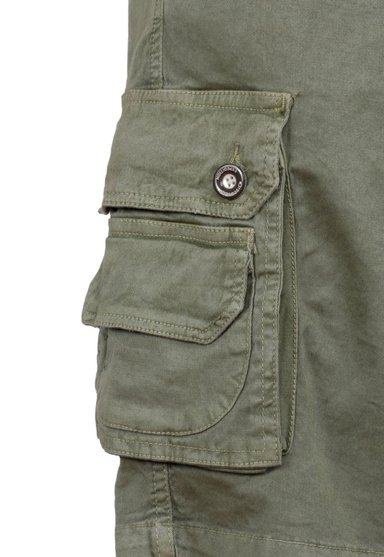 SHORT TREKKING HOMBRE DISCOVERY OLIVA CARGO - 3