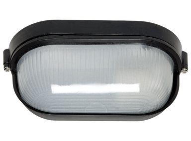 PLAFÓN TORTUGA ALUMINIO OVAL PEST NEGRO - 1