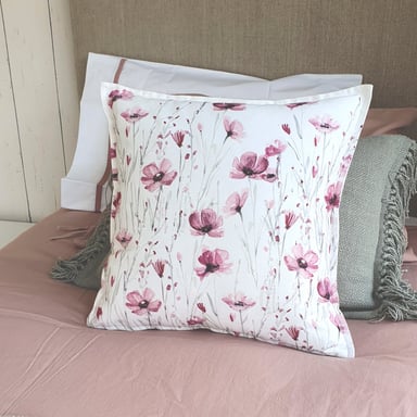 FUNDA COJÍN MARGARITA SCHEEL PARA CASA ALVARINHO ALGODÓN FLORCITAS UNICORNIO 45 X 45 CM MULTICOLOR - 2