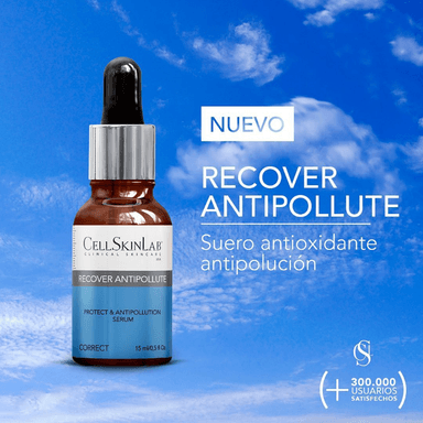 SERUM ROSTRO Y CUELLO CELLSKINLAB 15 ML RECOVER ANTIPOLLUTE - 2