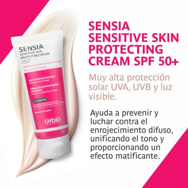 CREMA ROSTRO Y CUELLO URBIO SPF 50+ 40 ML SENSIA SENSITIVE SKIN PROTECTING FLUID CREAM 50+ - 2