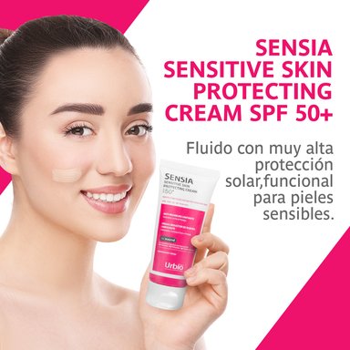 CREMA ROSTRO Y CUELLO URBIO SPF 50+ 40 ML SENSIA SENSITIVE SKIN PROTECTING FLUID CREAM 50+ - 3