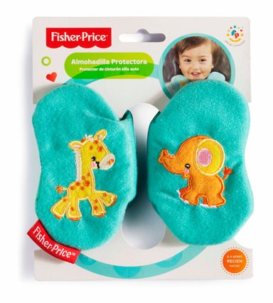 ACCESORIOS FISHER PRICE PROTEC CINTURON SILLA AUTO PK2 - 1