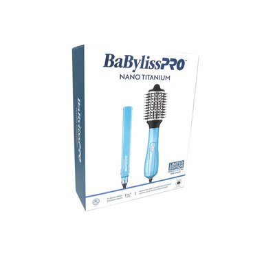 KIT BABYLISS PLANCHA 2091 CEPILLO SECADOR VOLUMINIZADOR 64MM - 6