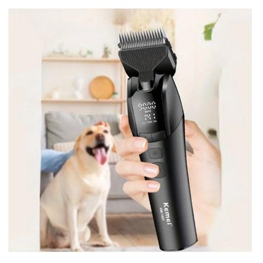 MÁQUINA CORTADORA PELO PERROS Y GATOS KEMEI KM18579000 RPM - 6