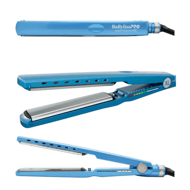 BABYLISS NANO TITANIUM PLANCHA ALISADO 9091 XL HUMEDO SECO - 4