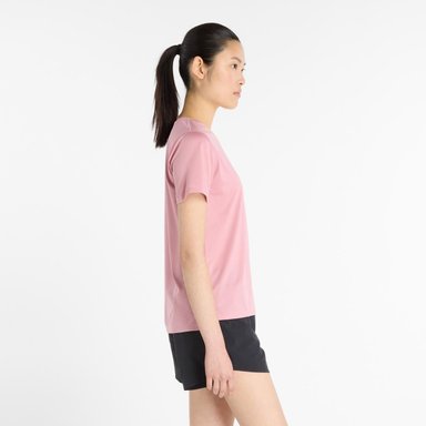 POLERA RUNNING MUJER NEW BALANCE SPORT ESSENTIALS MORADA - 3