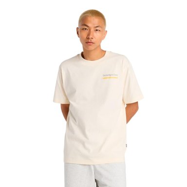 POLERA LIFESTYLE HOMBRE NEW BALANCE INTELLIGENT CHOICE BEIGE - 1