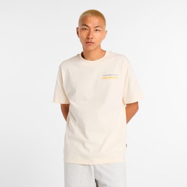 POLERA LIFESTYLE HOMBRE NEW BALANCE INTELLIGENT CHOICE BEIGE - 6