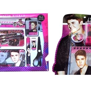 SET ESCOLAR RHEIN JUSTIN BIEBER - 1