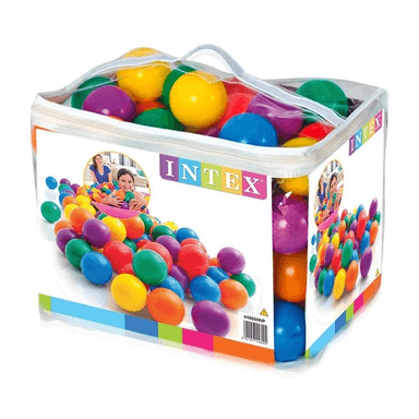 PELOTAS INTEX ENTRETENIDAS 8 CM 100 UNIDADES FUN BALLZ - 2