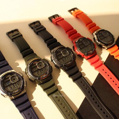 RELOJ CASIO HOMBRE DIGITAL AE-1000W-4BV - 3
