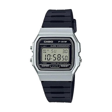 RELOJ CASIO UNISEX DIGITAL F-91WM-7A - 1