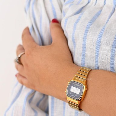 RELOJ CASIO MUJER DIGITAL LA-670WGA-1 - 3