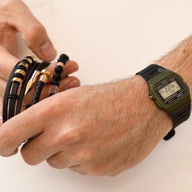 RELOJ CASIO UNISEX DIGITAL F-91WM-3A - 3