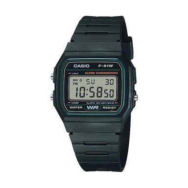 RELOJ CASIO UNISEX DIGITAL F-91W-3 - 1