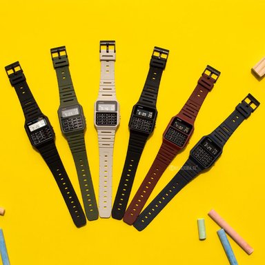 RELOJ CASIO HOMBRE CA-53WF-1B CALCULADORA - 2
