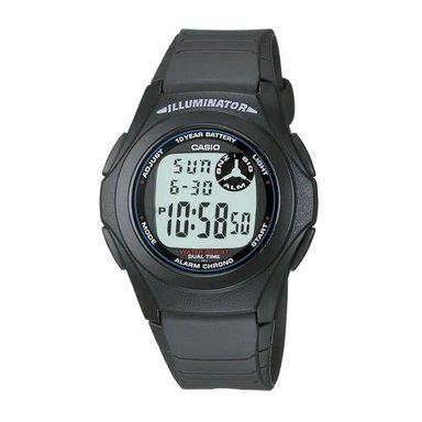 RELOJ CASIO UNISEX DIGITAL F-200W-1A - 1