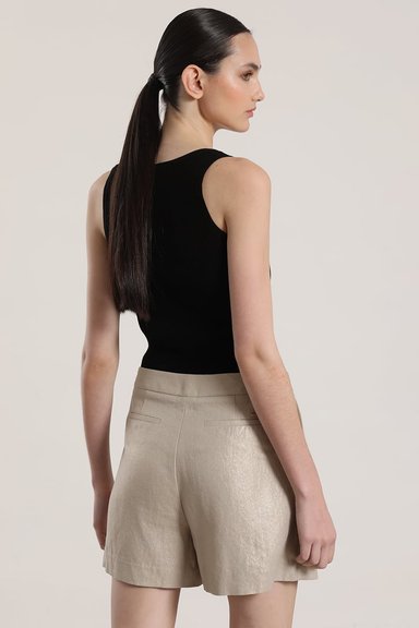FALDA PANTALON LINO LIOLA MUJER BEIGE - 5